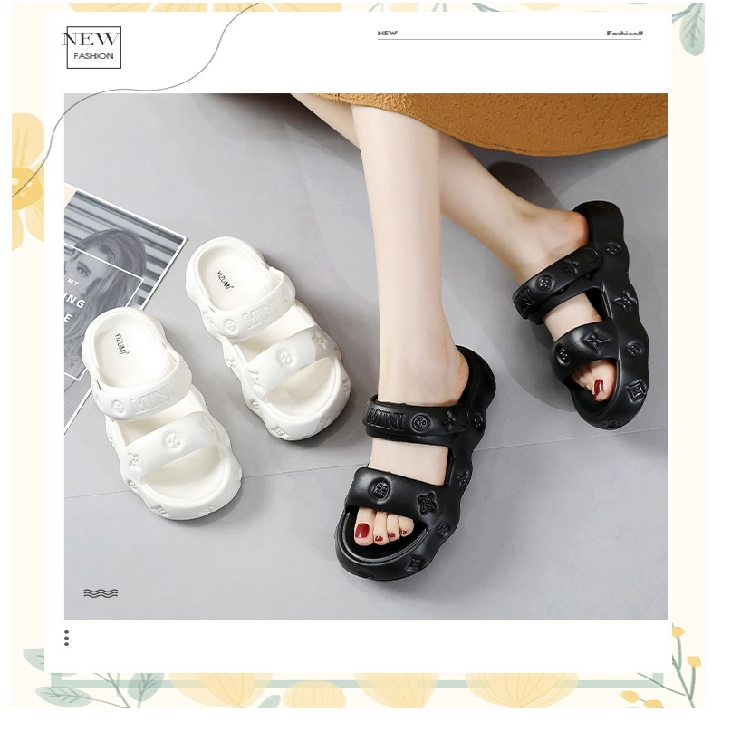 SANDAL SELOP JELLY WANITA KARET YIZUMI | SENDAL WANITA | 801-Y1