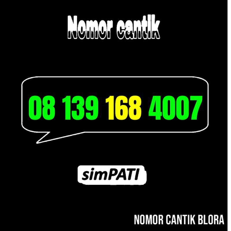 Nomor Cantik Telkomsel - Nomor Cantik Simpati - Nomor Cantik Telkomsel Simpati - Nomer Cantik Telkom