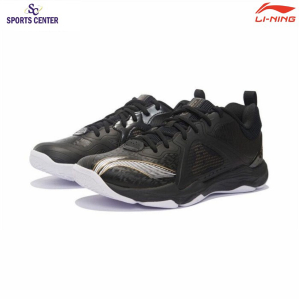 {MixaStore} NEW Sepatu Badminton Lining Ranger VI / Ranger 6 Lite AYTS-012 Black Berkualitas