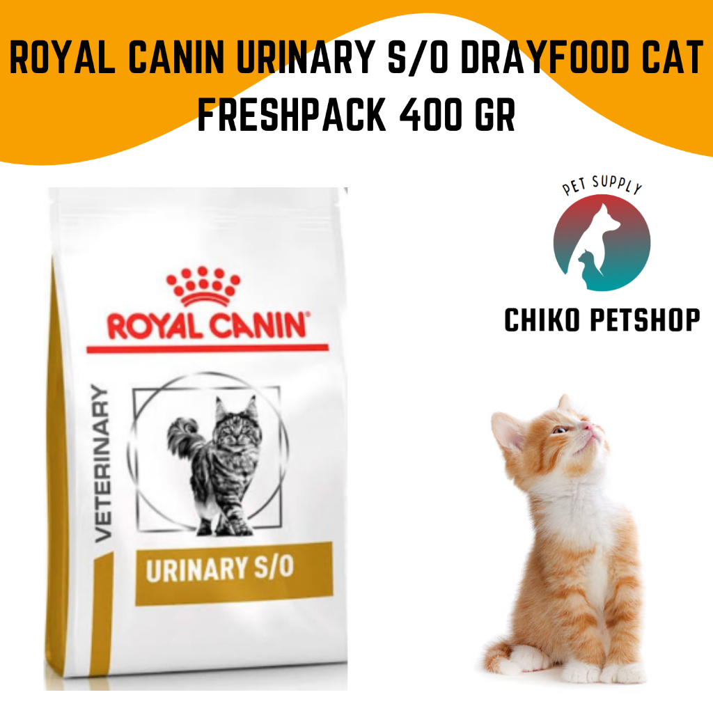 Royal Canin Urinary S/O Makanan kucing 400 gr freshpack