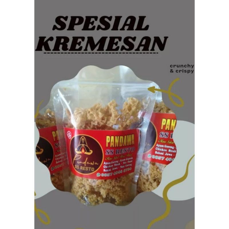 

Kremesan Ayam 90gr