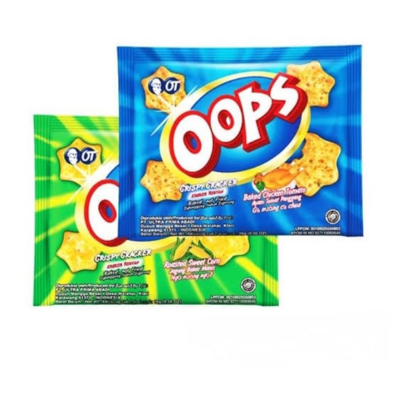 

Oops Crispy Crackers MINI - Netto 10gr