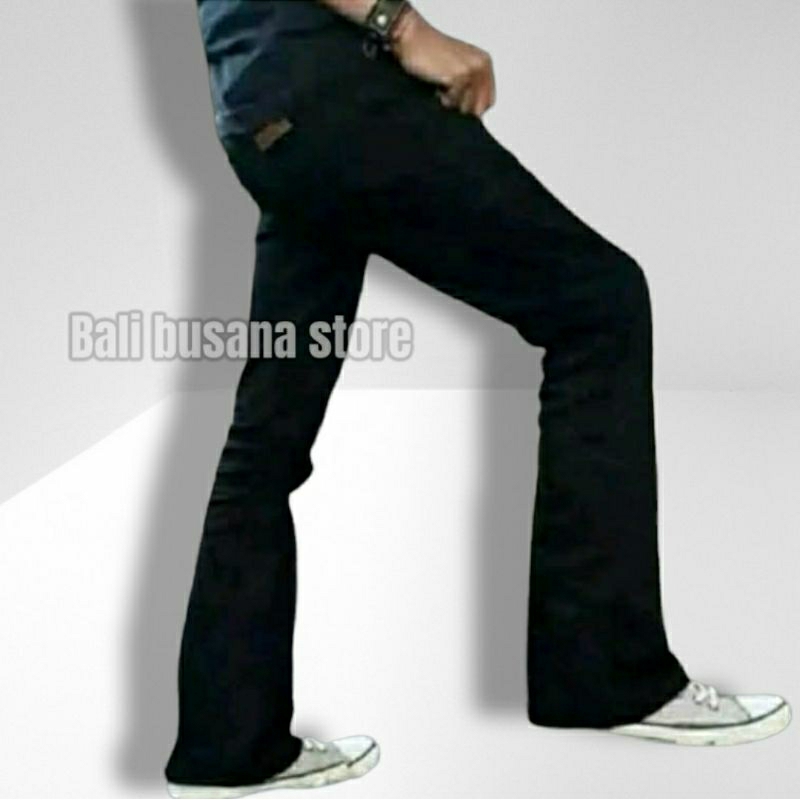 Celana Panjang Jeans Pria LEPIS 505 CUTBRAY HITAM