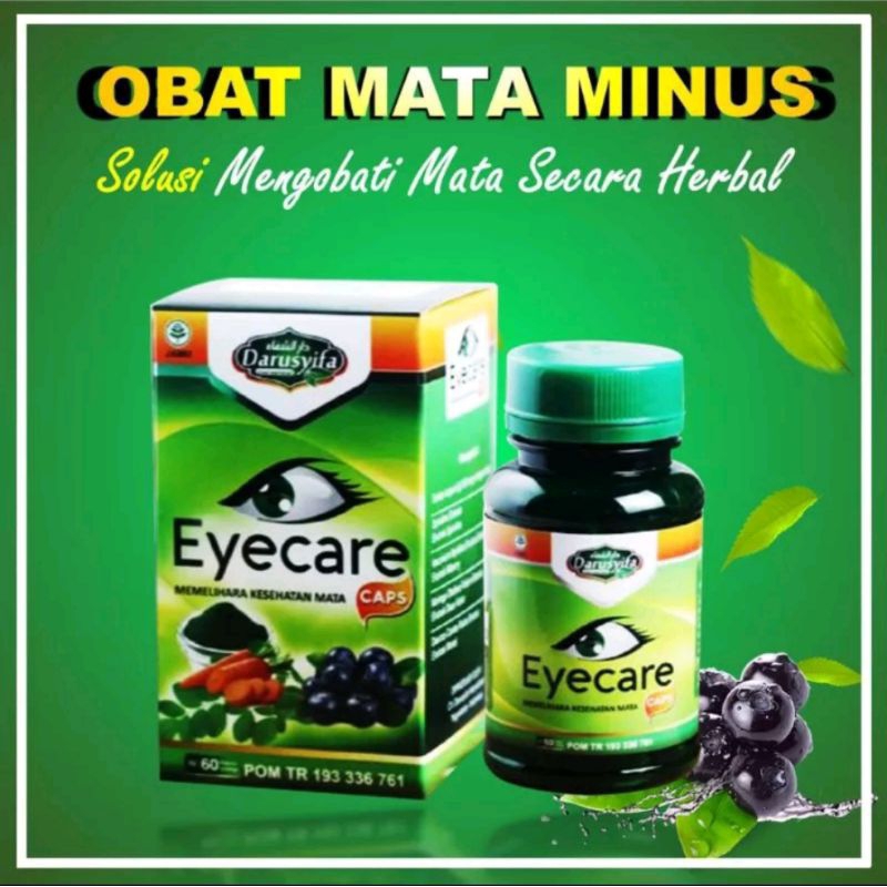 Eyecare Mata Minus | Vitamin Mata Kesehatan Mata | Vitamin Mata Minus Plus