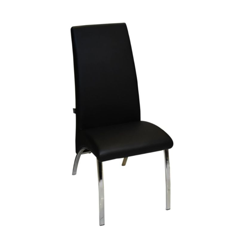 KURSI MKAN DINING CHAIR HITAM STAINLESS TAHAN KARAT KUAT MERK INFORMA HARGA SATUAN PER PCS 1PCS