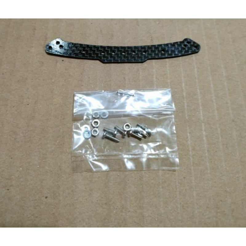 Rep Tamiya 15150 Frp HG Carbon Mount Plate Set ( 1,5mm )