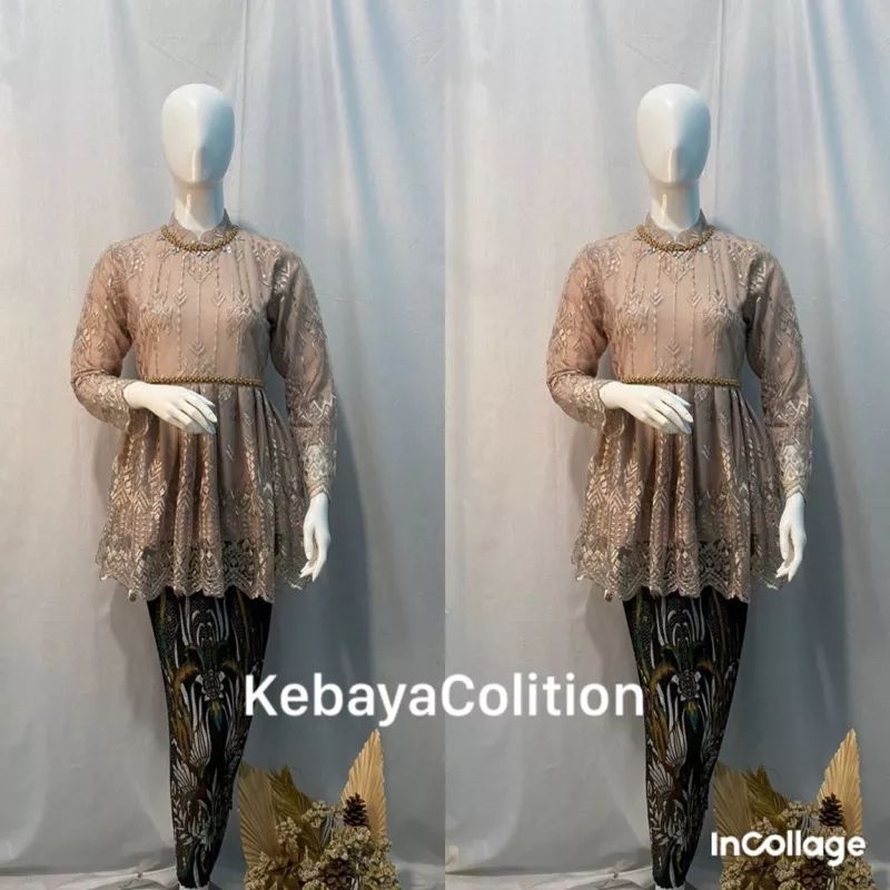 Kebaya Tunik / Tunik Borkat / Kebaya Modren / Kebaya Tile / Kebaya Favorite / Batik / Kebaya Ajc / Kebaya Tunik Brokat