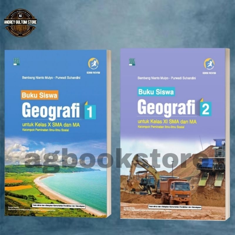 GEOGRAFI SMA / Geografi kelas 10 11 SMA / Edisi REVISI / AKREDITASI JAFRA GRAPHIC / BUKU SISWA