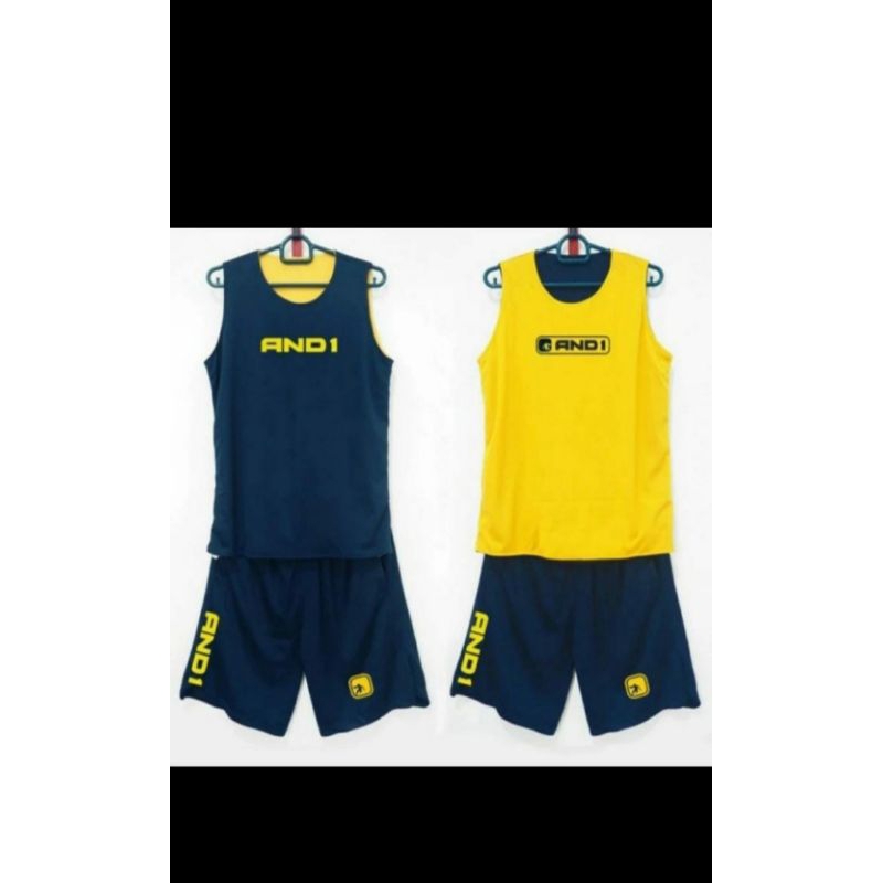 Jersey basket and1 indonesia basketball reversible