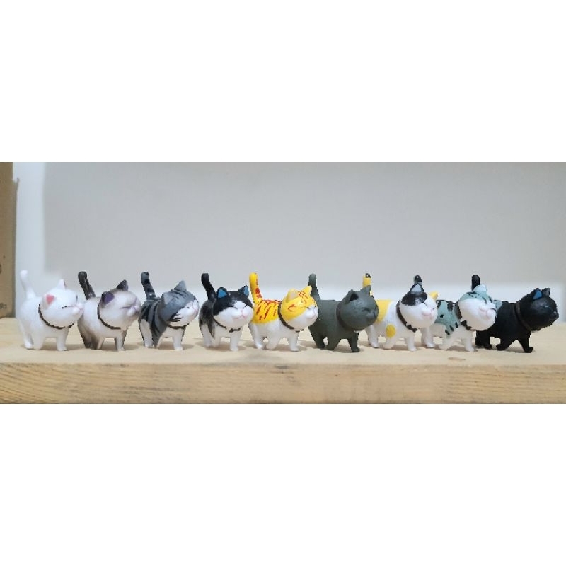 Miniatur Kucing Lucu Pajangan Kucing Lucu Pajangan Mobil Meja Kantor Kue Ulang Tahun
