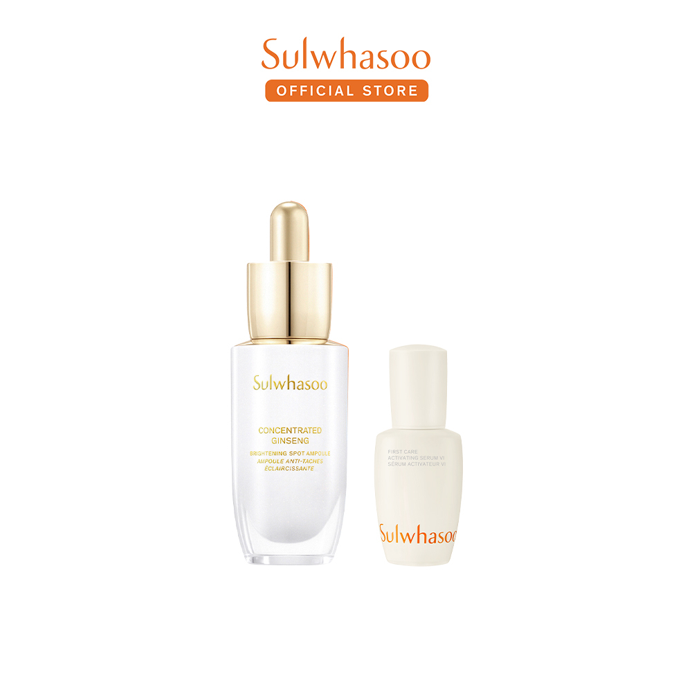 Sulwhasoo Concentrated Ginseng Brightening Spot Ampoule 20g - Skincare, Mencerahkan Kulit, Dark Spot