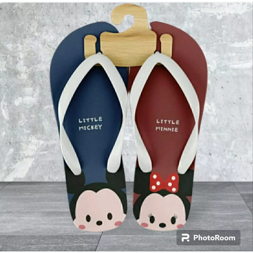 sandal jepit little mickey wanita