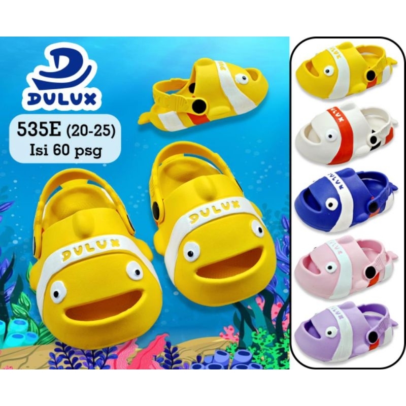 sandal anak ikan, 535E UK 20-25 SANDAL DULUX