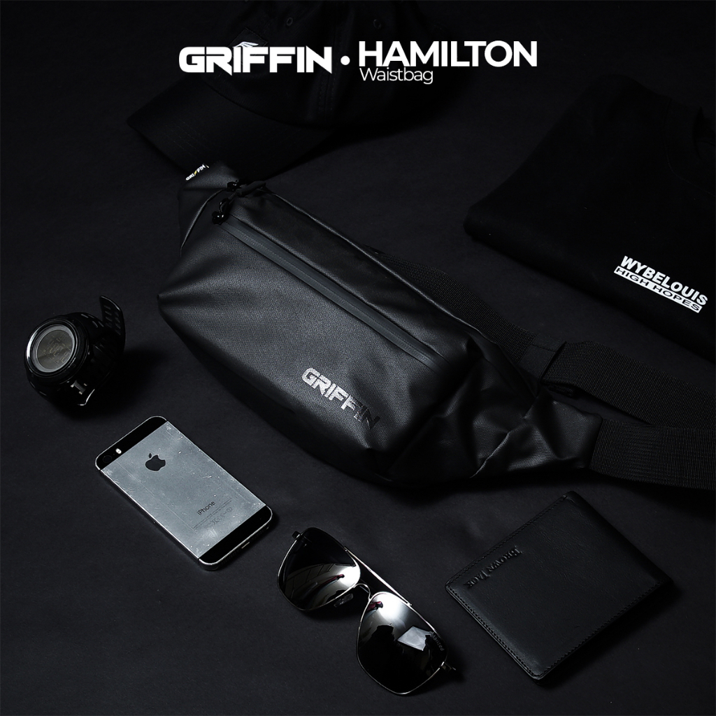 Tas Waistbag Pria Hamilton Waterproof by Griffin Distro