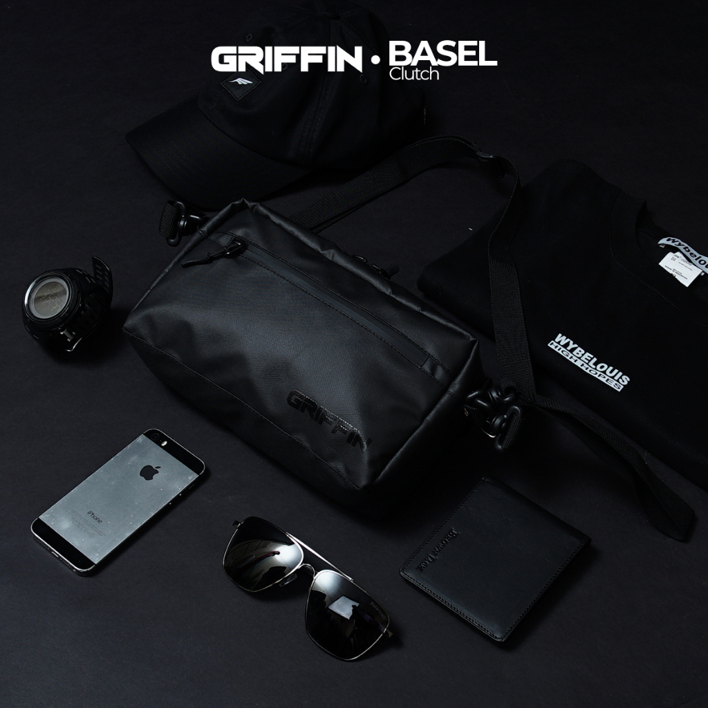 Tas Slingbag Clutch Pria Basel Waterproof by Griffin Distro