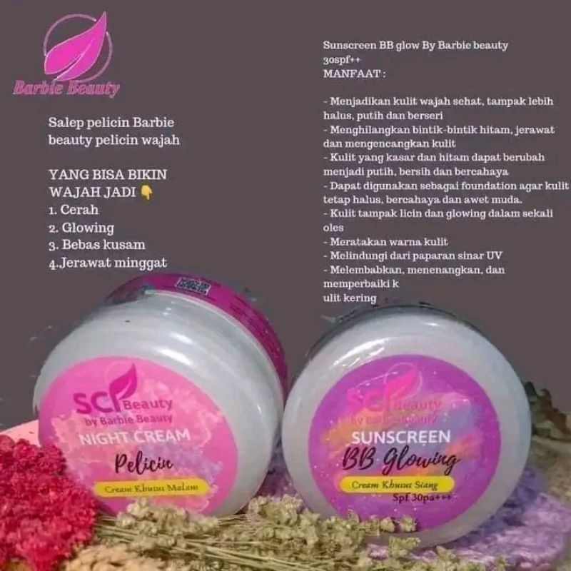 Paket glowing [Suncreen pelicin+salep pelicin] BPOM