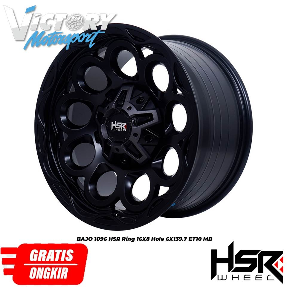 VELG OFFROAD R16 HSR BAJO COCOK UNTUK MOBIL PAJERO FORTUNER DLL