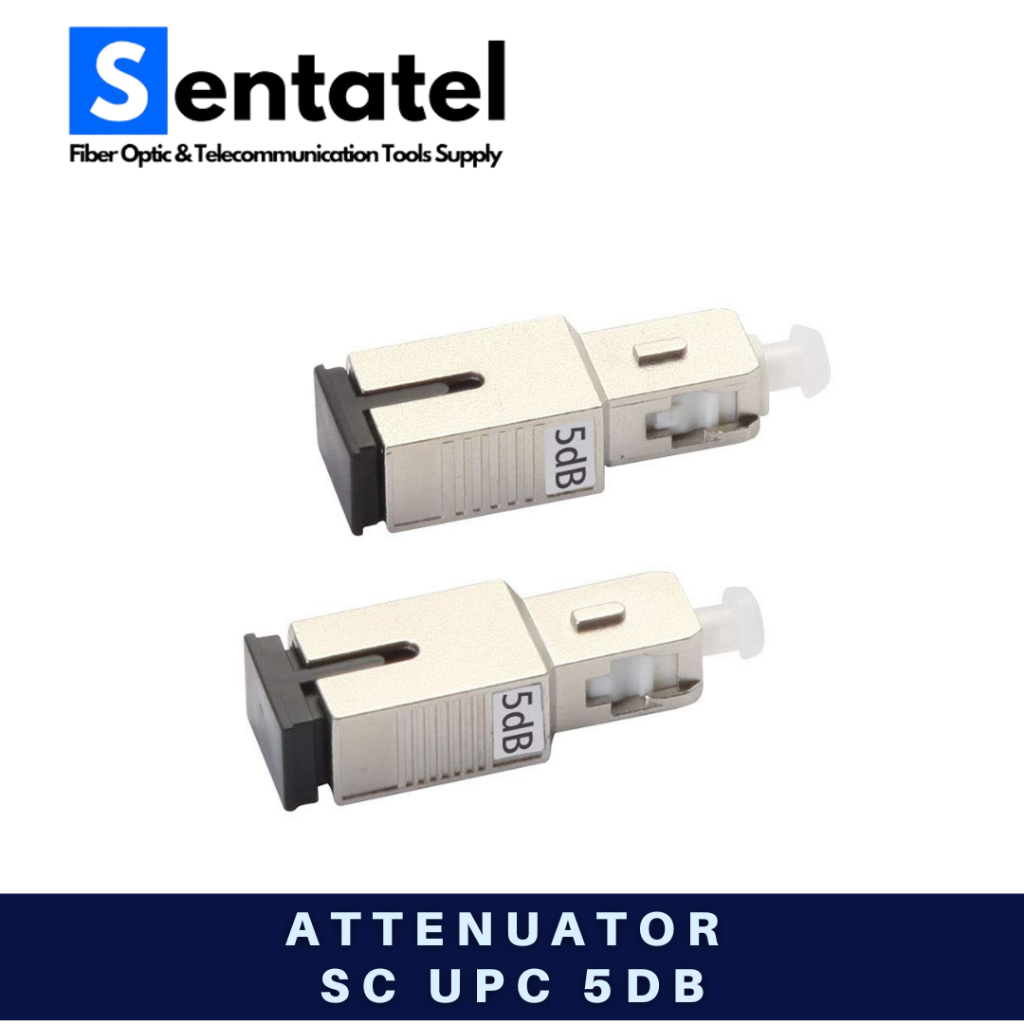 Attenuator SC UPC Single Mode Fixed Redaman Fiber Optic SC UPC