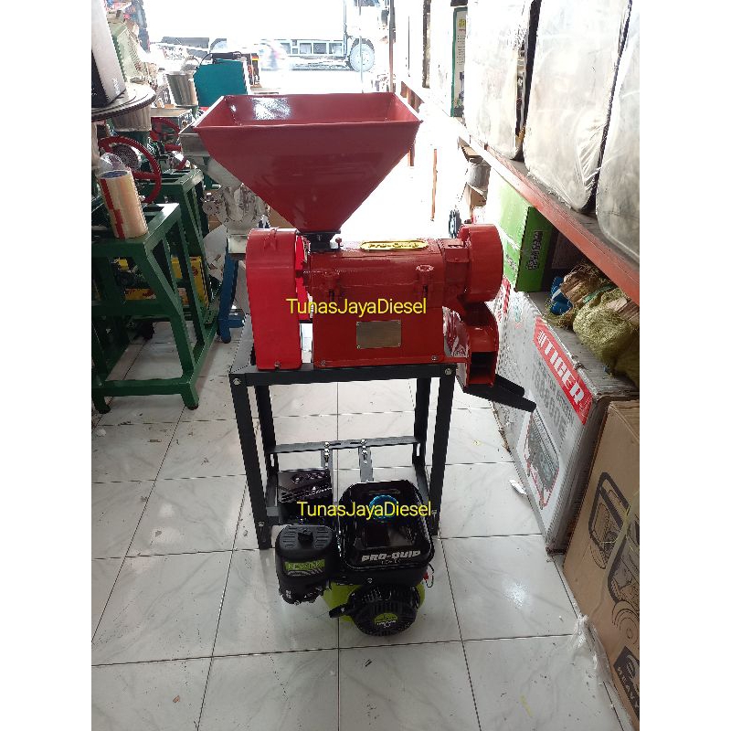 Mesin Giling Padi Pro-Quip / Carlton // Mesin Penggerak // Dinamo Listrik