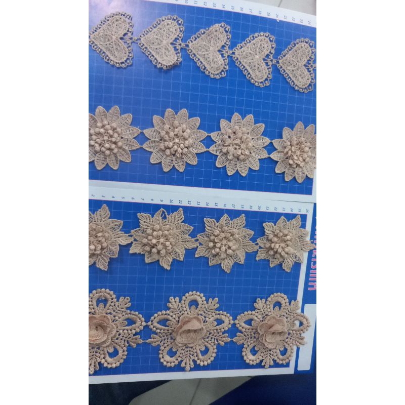 Charisma Renda Aplikasi Bunga - Renda Bunga