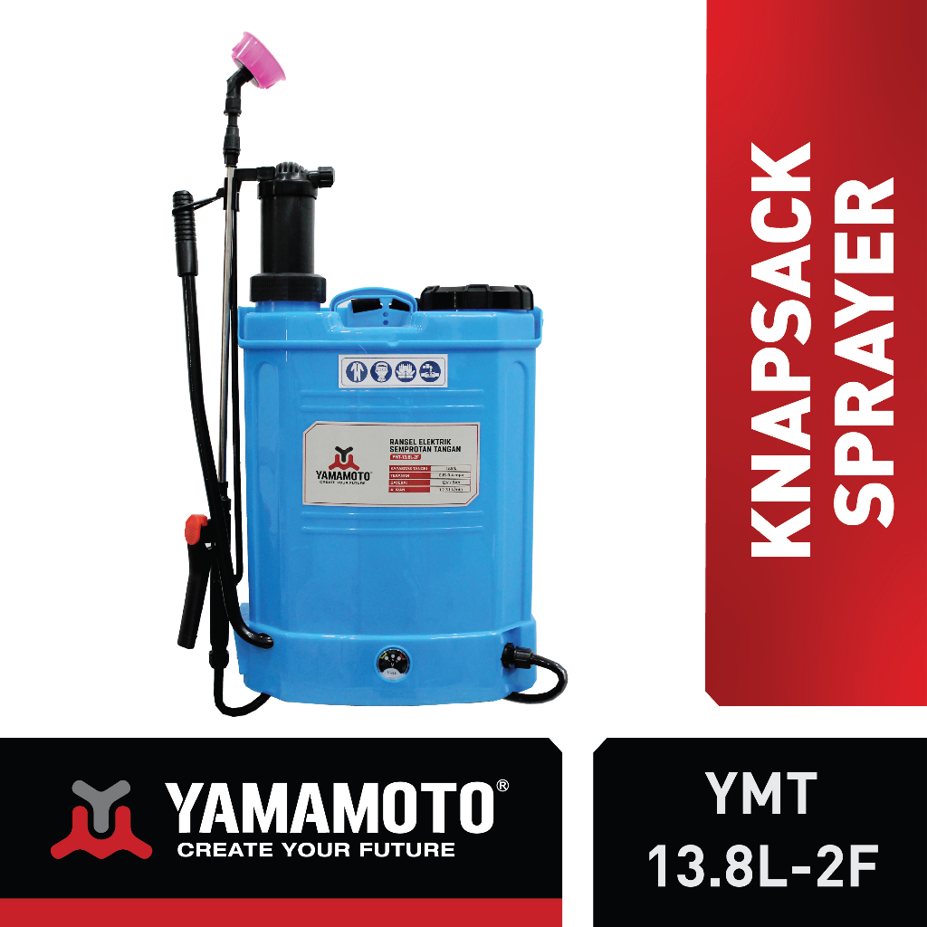 YAMAMOTO Knapsack Sprayer / Ransel Elektrik Semprotan Tangan 2 Fungsi