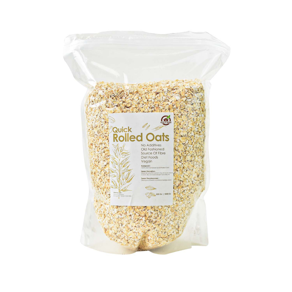 

Natural Quick Oats 1kg