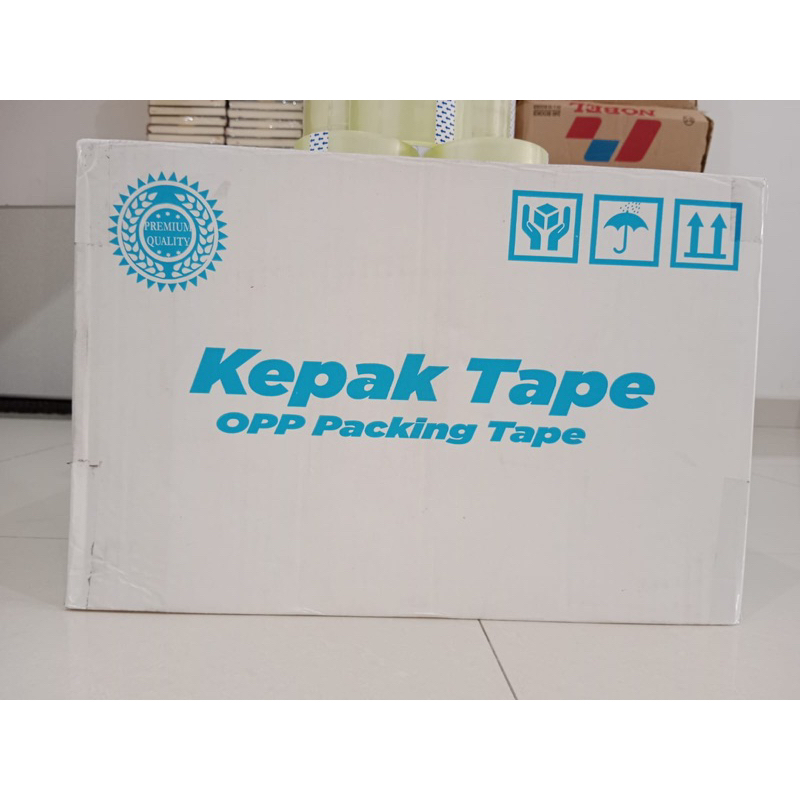 

Lakban Bening Kepak Tape 65m x 90yard 1 Dus isi 72 Pic