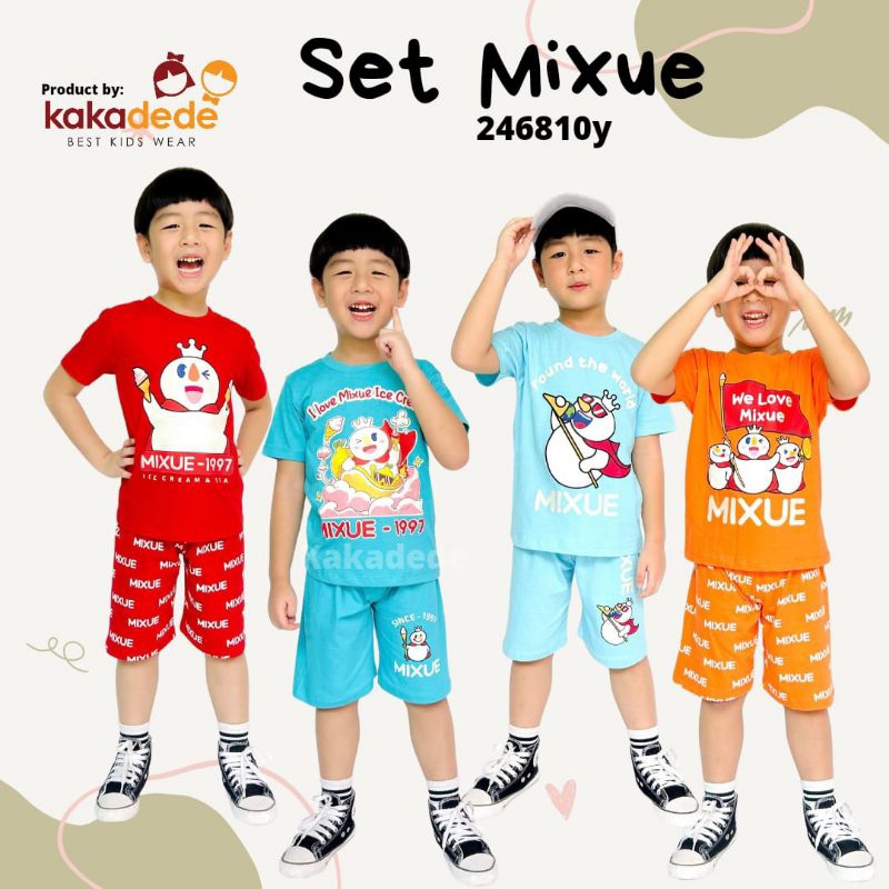 SETELAN MIXUE KAKADEDE