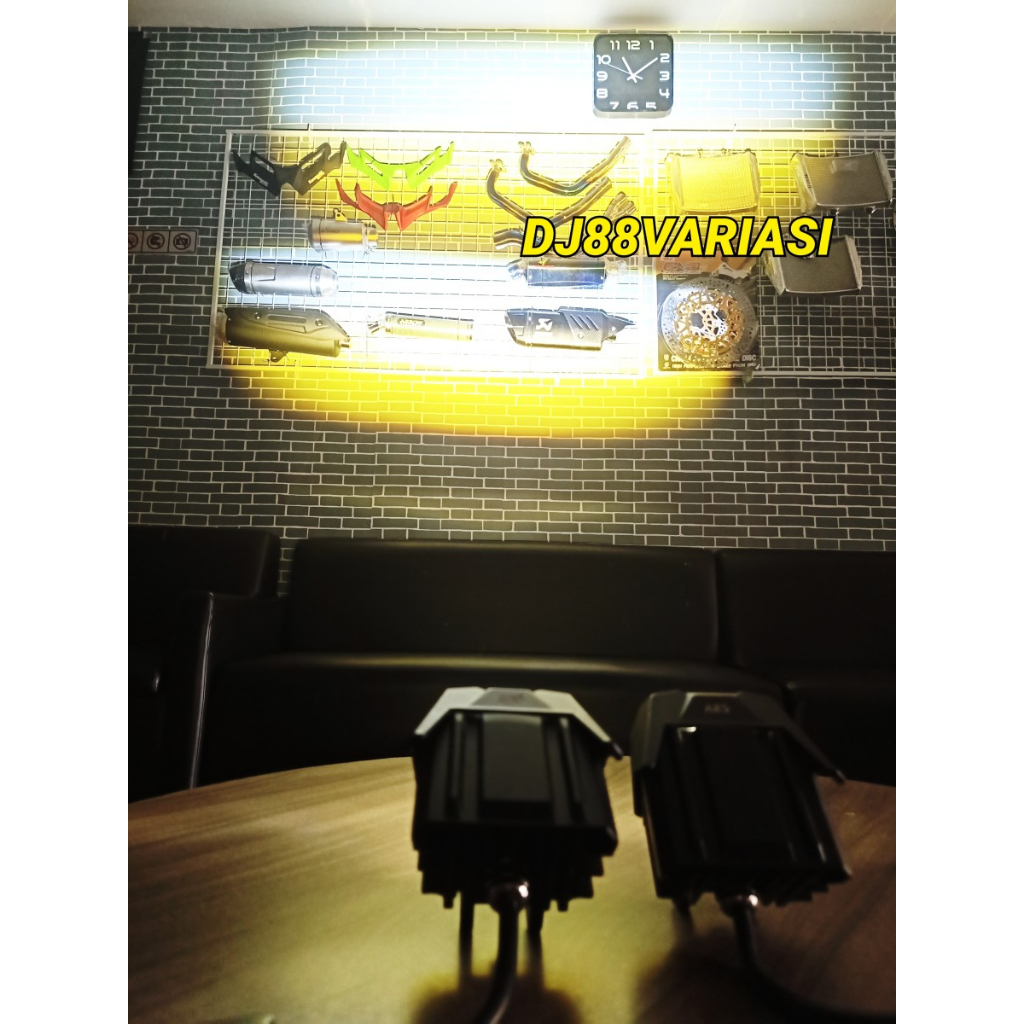 LAMPU TEMBAK BULLAES KOTAK FOGLAMP SOROT TEMBAK LED 50W KABUT AMAN