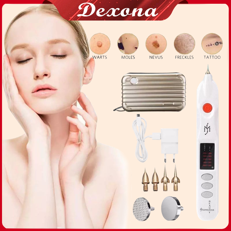 ❣️Garansi&amp;Hadiah❣️Beauty monster plasma pen alat laser penghapus flek, kerut, kutil, tahi lalat, tato