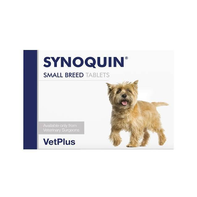 SYNOQUIN SMALL BREED TABLETS / SUPLEMEN OTOT DAN SENDI UNTUK ANJING KECIL (HARGA PER TABLET)