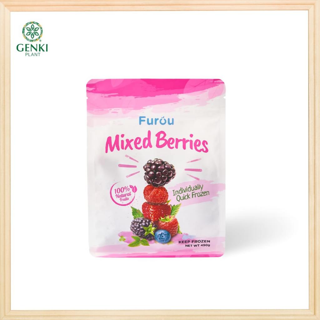 

Furou Frozen Mixed Berries (IQF) / Buah Campur Beku - 450 g