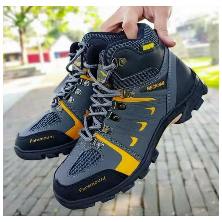 Paramount - Sepatu Hiking Olahraga Pria Tahan Air - Sepatu Gunung Boot Bikers Cewek Cowok Kerja - Sepatu pendaki Anak Gunung Paramount Original