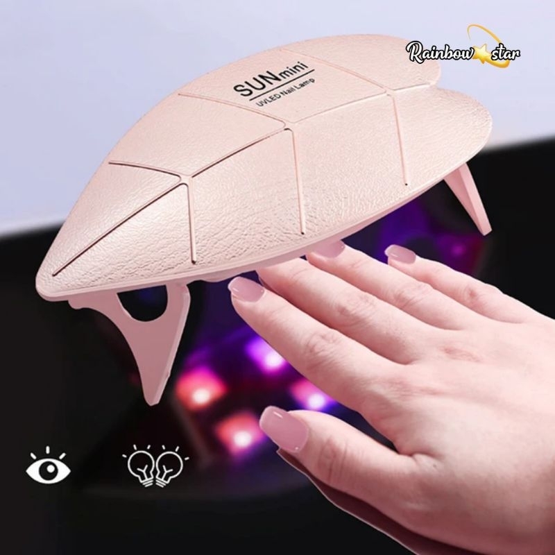 Nail Dryer For All Nail / Pengering Kuku Kuteks UV Gel Mini SUN / Gloves Anti UV