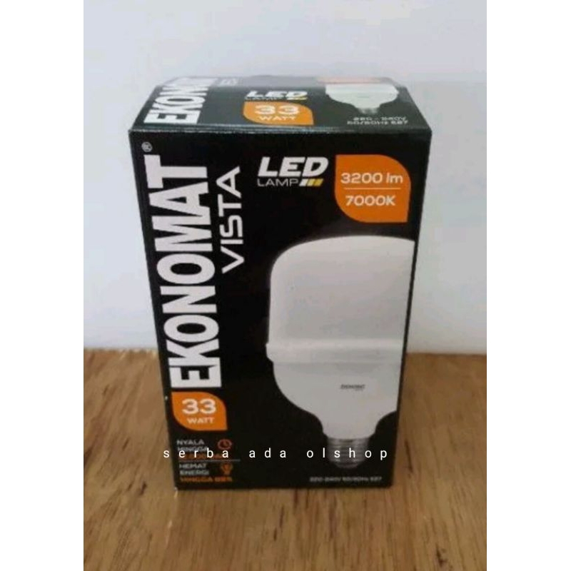 Lampu LED Vista Ekonomat 33W putih