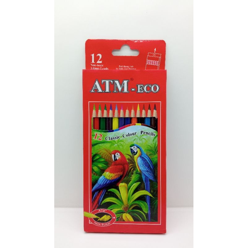 

PENSIL WARNA MURAH ATM ECO 12