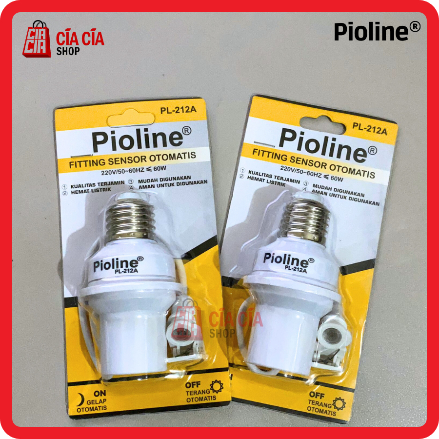 Fitting sensor otomatis Pioline / fitting lampu otomatis Pioline