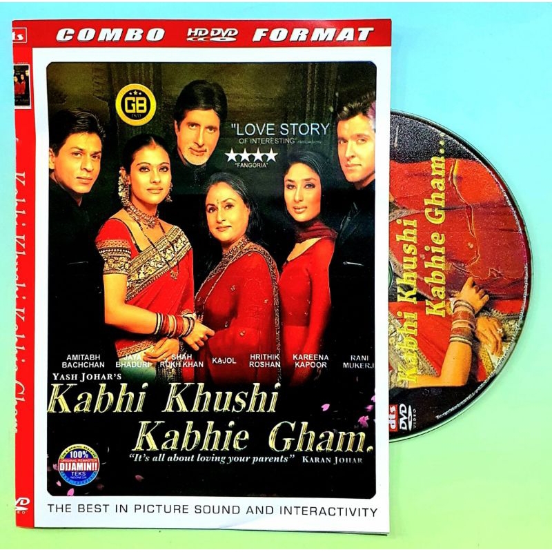 KASET FILM INDIA KABHI KHUSHI KABHIE GHAM - KASET FILM INDIA LAMA