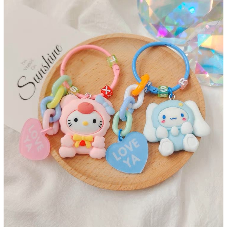 Gantungan HP Karakter Lucu Cute Gantungan Kunci Multi Fungsi Plus Mika