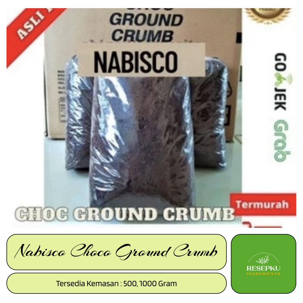 

Nabisco Choco Ground Crumb 1 kg (Bubuk Cookies Coklat)