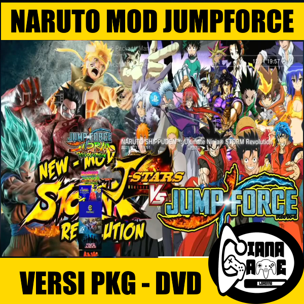 Dvd game naruto mod jump force pkg ps3 hen cfw