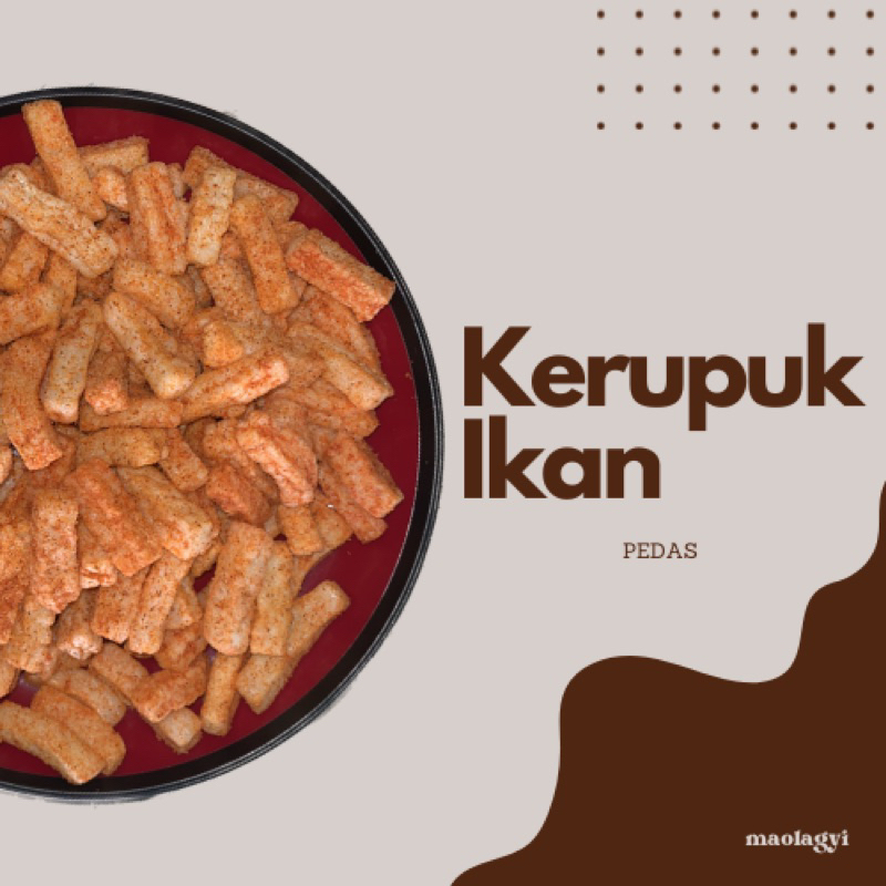 

kerupuk ikan pedas