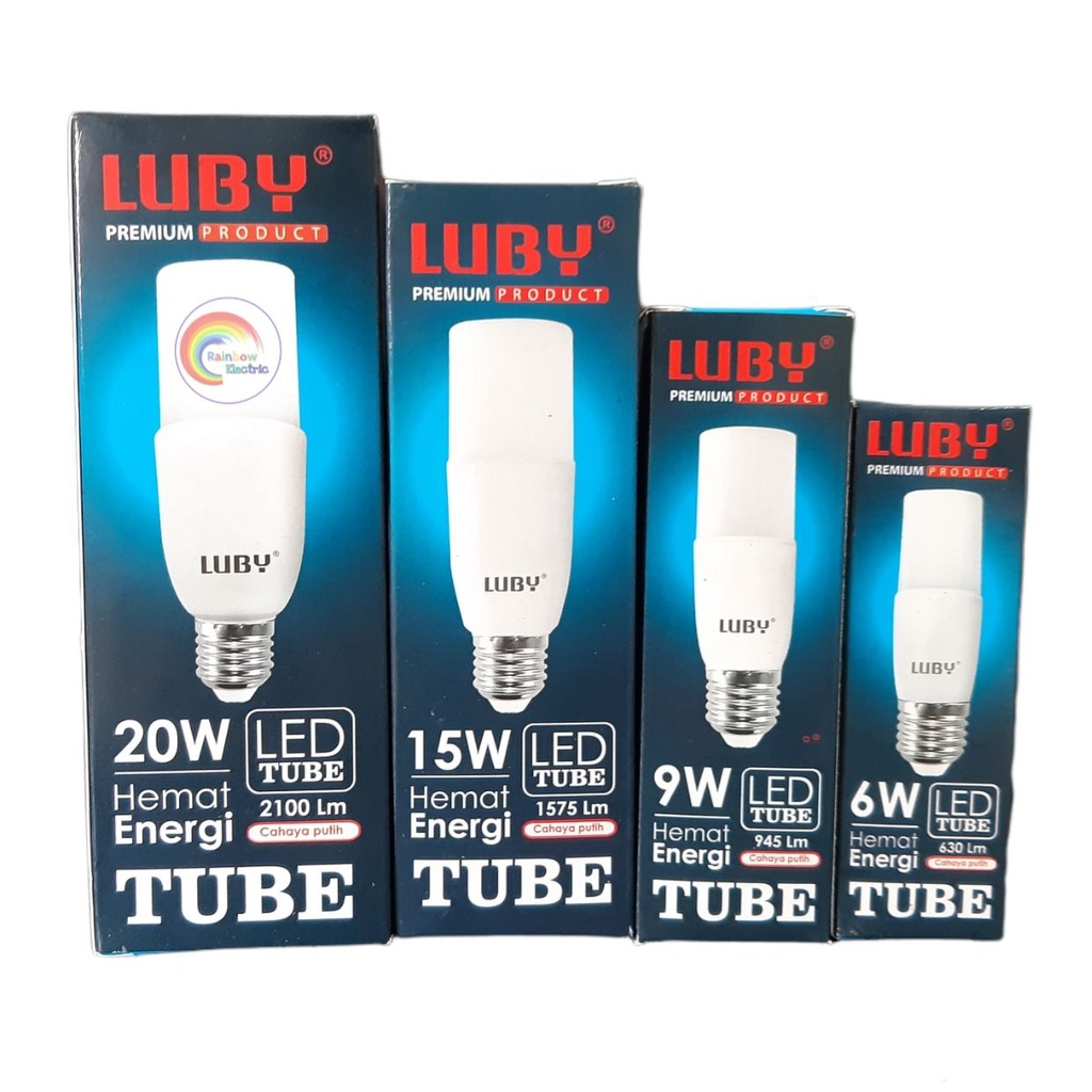 LUBY LAMPU LED DOWN LED TUBE 20 WATT HEMAT ENERGI PUTIH COOL DAY LIGHT