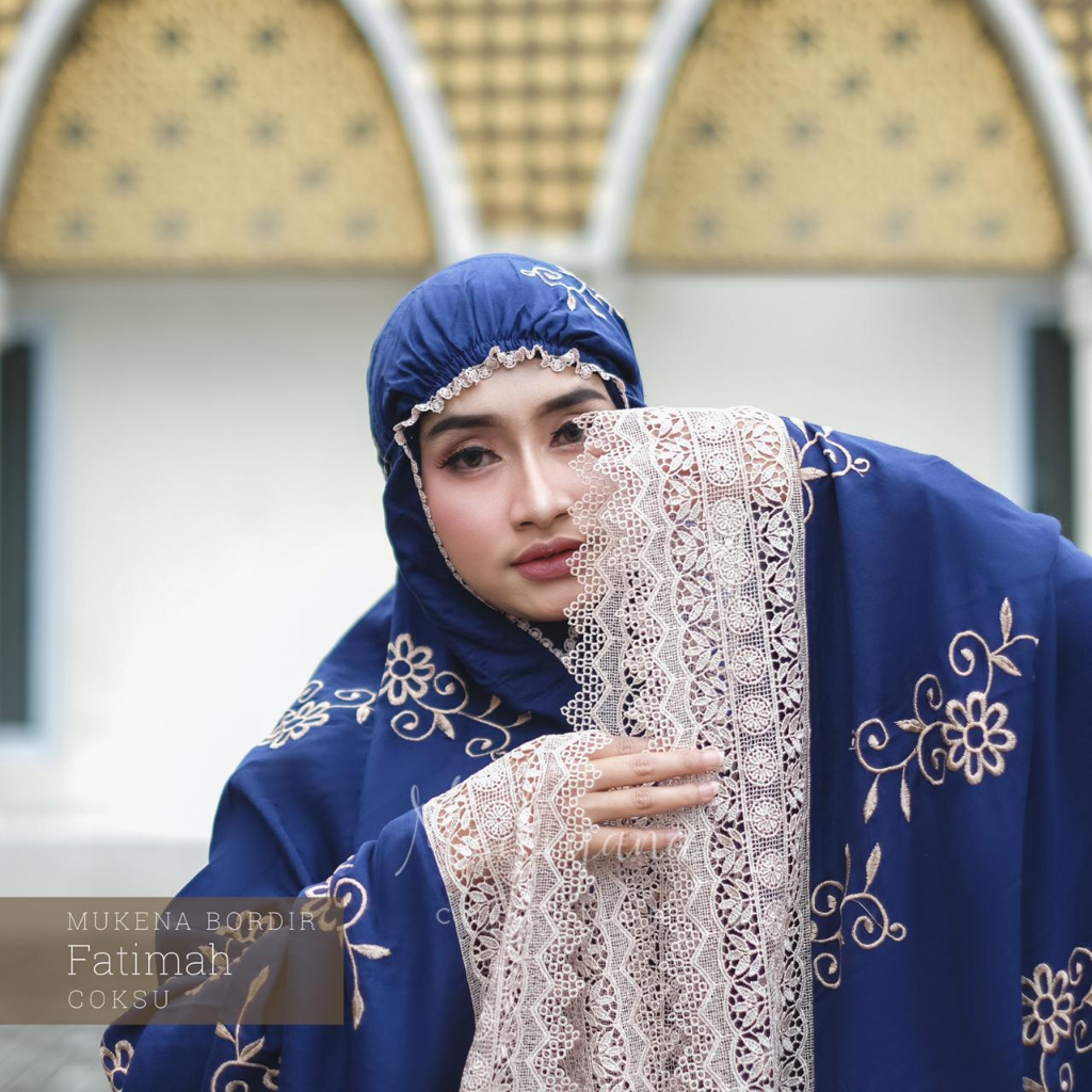 MUKENA JUMBO TERBARU 2021 BORDIR MEWAH LUNA MAYA MUKENA LUNA MUKENA HANTARAN PERNIKAHAN