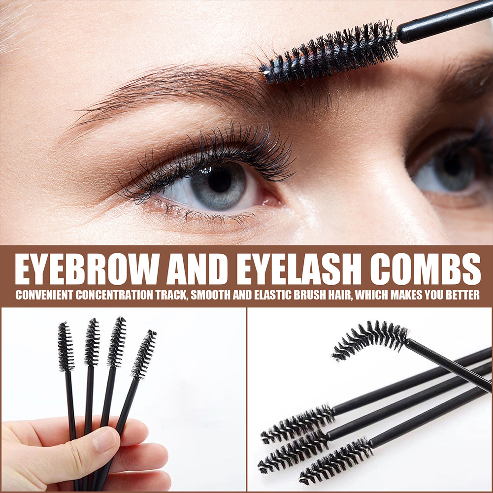 EELHOE Eyebrow Powder Cetakan Alis Instan Eyebrow Stamp Alis Stempel Alis Waterproof dengan 10 Model Cetakan Alis dan 2 Kuas Alis