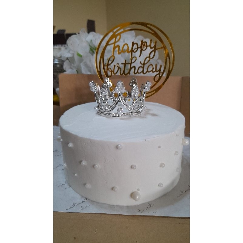 

cake 14 cm mahkota