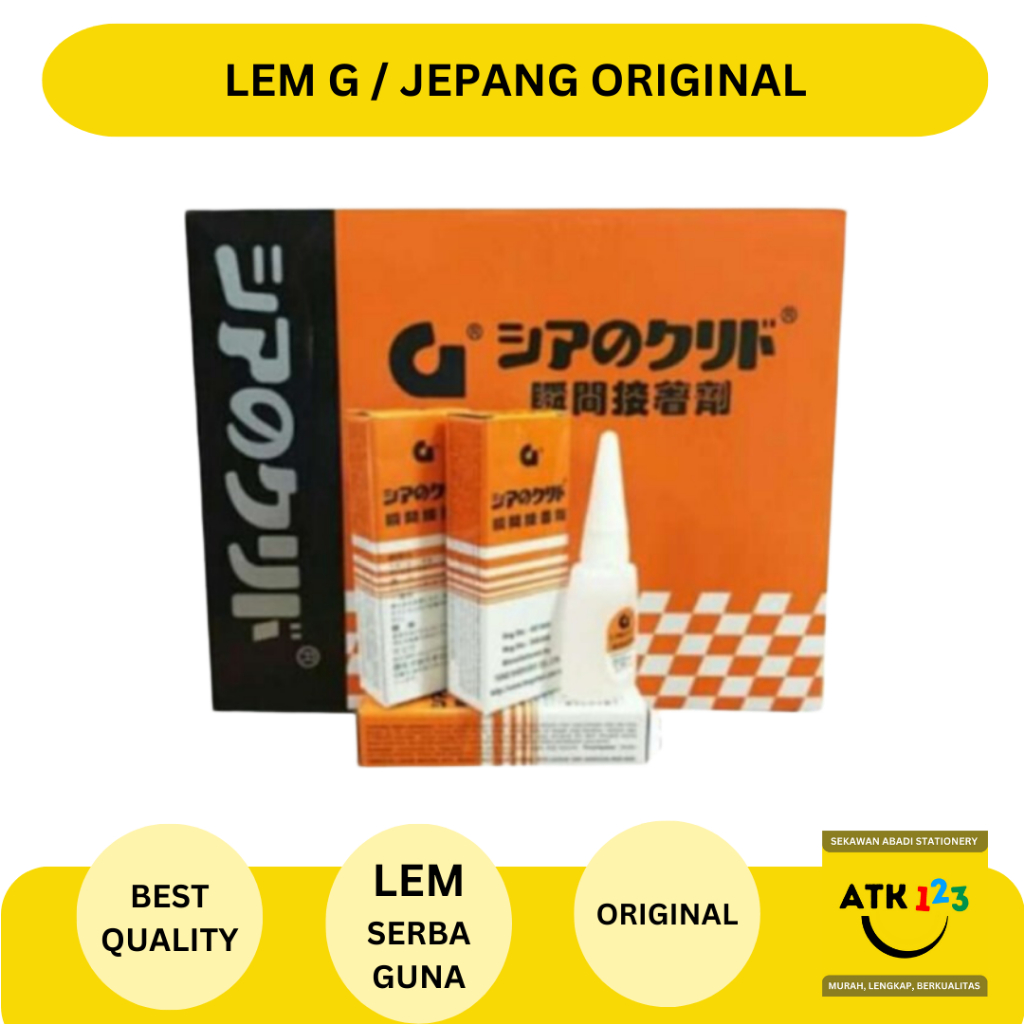 Lem G / Perekat Serbaguna ORIGINAL ASLI