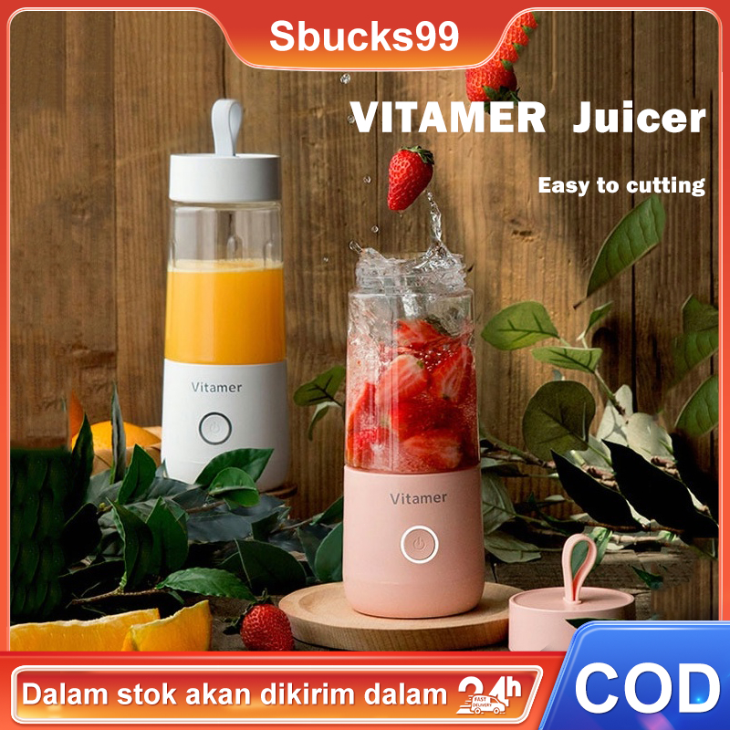 VITAMER Juicer Blender Vitamer Portable Buah Mini blander / USB Mixer blender/Alat Pembuat