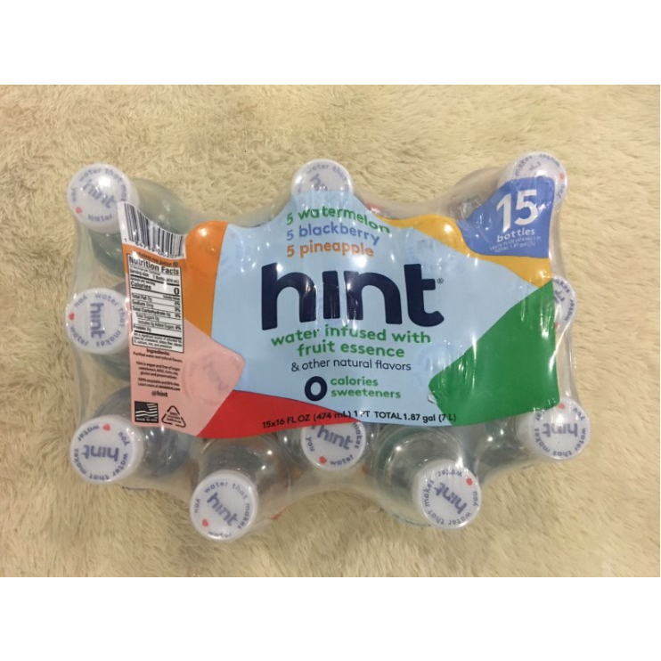 

Hint Water Infused With Fruit Essence Pack Of 15