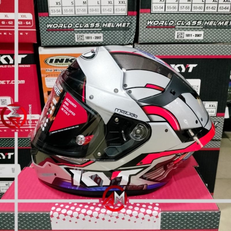 HELM KYT TT COURSE RATTHAPARK SPACE MONKEY 2021 KYT HELM TTC TT-COURSE TT-C  MOTIF FULL FACE